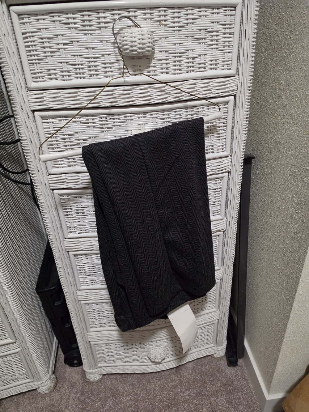 Lee Riders Kids Black Herringbone Trousers - Picture 5 of 5